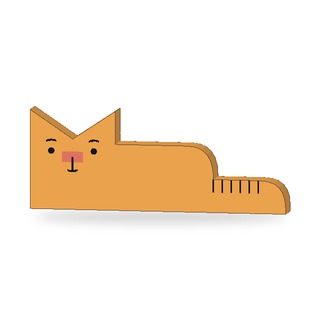 Кот лежит