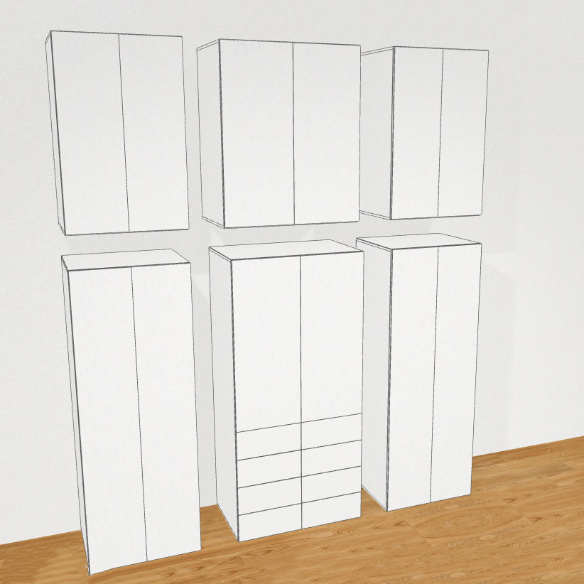 Максимальные размеры шкафа. Можно ли сделать шкаф 3 метра