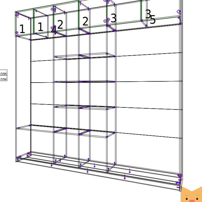 Чертеж шкафа: создайте идеальный проект за минуты