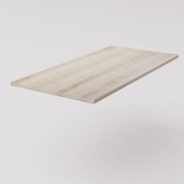 Столешница 120х60см, массив берёзы 22мм + бесцветный лак