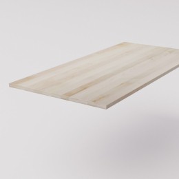 Столешница 140х70см, массив берёзы 22мм + бесцветный лак