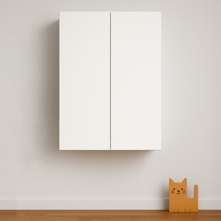 Шкафчик над инсталляцией