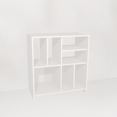 Тумба белая, ЛДСП, 74х80х40 см (ШхГхВ)